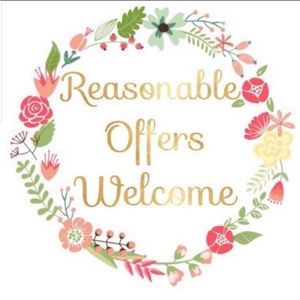 Reasonable offers welcome.